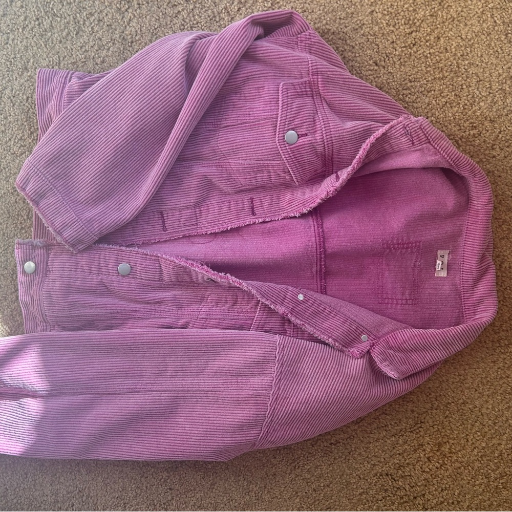 Pink Corduroy Jacket
